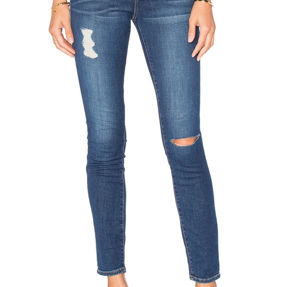 FRAME Skinny de Jeanne Ingraham Jeans 31 - Picture 1 of 8